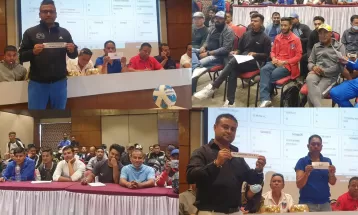 शहीद स्मारक ‘सी’ डिभिजन लिग असोज ६ देखि