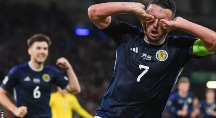 युइएफए नेसन्स लिगमा युक्रेन स्कटल्यान्डसँग पराजित