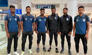 बंगलादेशी पुरुष फुटबल टिम आज आउँदै