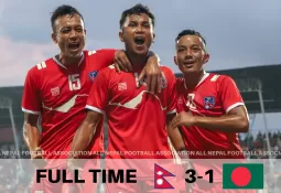 Nepal defeats Bangladesh 3-1 in a friendly