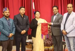 President Bhandari invited for inaugural ceremony of 9th National Games-2079 BS