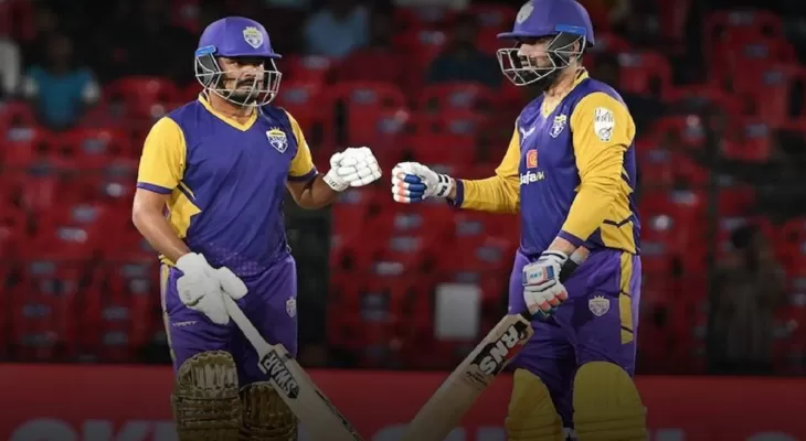 लेजेन्ड्स क्रिकेट लिग : भिलवारा किंग्स ५७ रनले विजयी