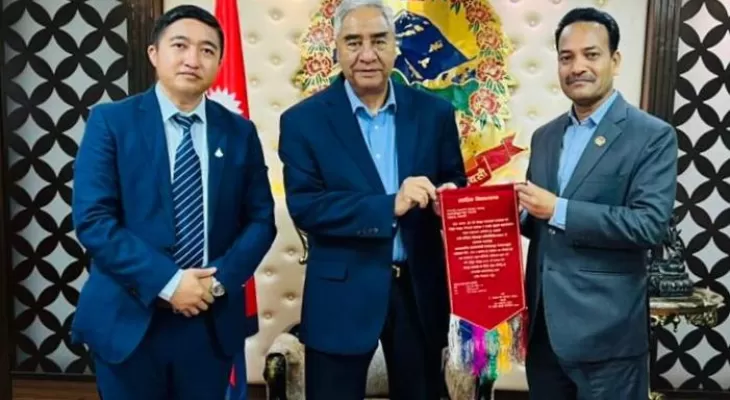 राष्ट्रिय खेलकुद प्रतियोगिताः समापन लागि प्रधानमन्त्री देउवालाई निमन्त्रणा पत्र