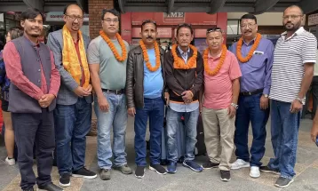 नेपाली चेस टोली बङ्गलादेश प्रस्थान