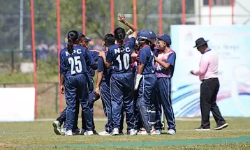 दोस्रो जितसँगै नेपाल प्रहरीको महिला क्रिकेट टोली शिर्ष स्थानमा