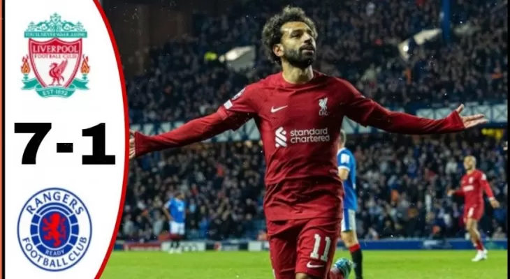 Mohammed Salah scored the fastest hat-trick in Champions League history