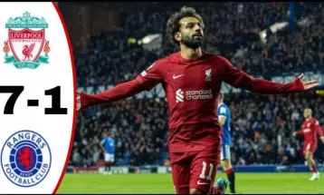 Mohammed Salah scored the fastest hat-trick in Champions League history