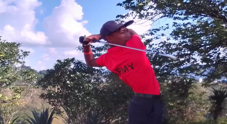 नवौं राष्ट्रिय खेलकुद : गल्फमा आर्मीका सुवासको अग्रता