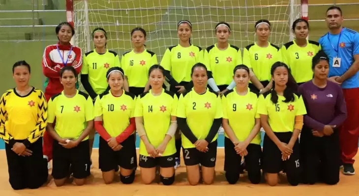 नवौं राष्ट्रिय खेलकुद : आर्मी र एपीएफ महिला ह्यान्डबलको फाइनलमा