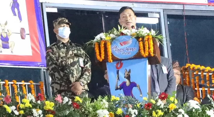 9th National Games: Pokhara to be established as destination of sports tourism, Vice President Pun observes