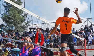 भलिबलमा लिग चरणका खेल जारी