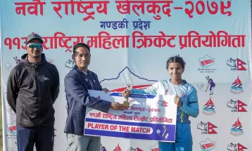 महिला क्रिकेट : एपीएफ र बागमती सेमिफाइनलमा