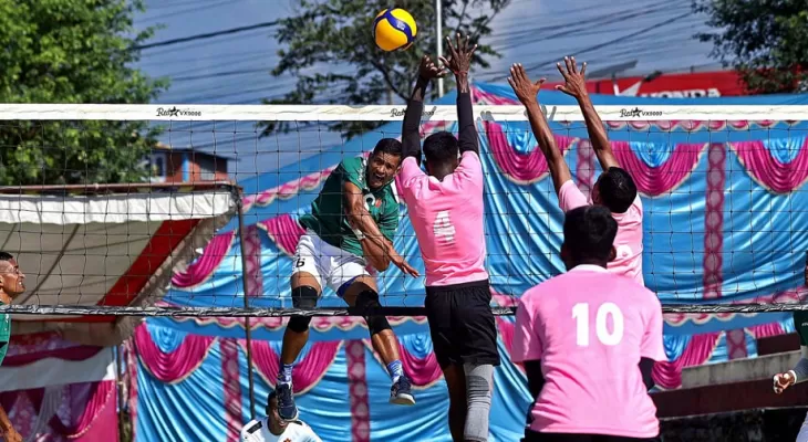 पुरुष भलिबल : आर्मी, एपीएफ र लुम्बिनी विजयी