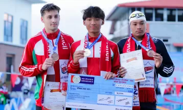 नवौं राष्ट्रिय खेलकुदः तेस्रो दिन पनि स्वर्णमा आर्मीकै वर्चस्व