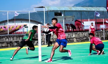 खोखो प्रतियोगितामा लुम्बिनी प्रदेश हाबी