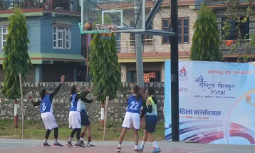 महिला बास्केटबलमा सुदुरपश्चिमले मधेश प्रदेशलाई हरायो