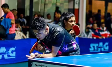 टेबलटेनिसतर्फ प्रहरीलाई पाँच स्वर्ण