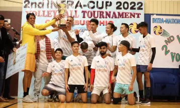 सुदूरपश्चिमले जित्यो अमेरिकाको भलिबल