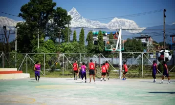 बास्केटबलमा आर्मी र बागमती अगाडि