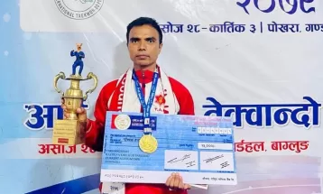 आइटिएफ तेक्वान्दोका लीलाधरले जिते पाँच