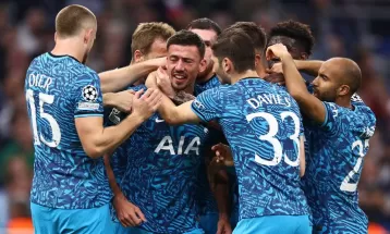 च्याम्पियन्स लिग : टोटनहम र फ्रयांकफर्ट समूह डी बाट अन्तिम १६ मा