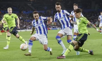 युरोपा लिग : रियल म्यानचेस्टरसँग पराजित