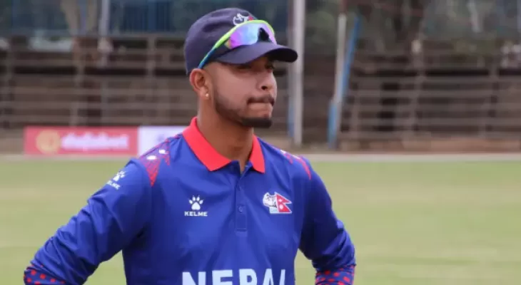 जारी टी २० विश्वकपमा तोडियो सन्दीपको कीर्तिमान