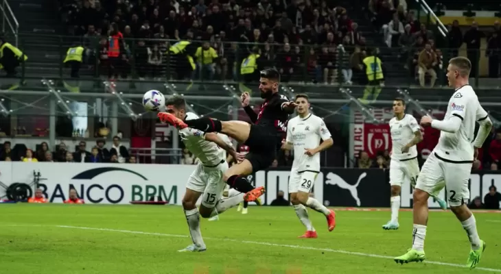 सिरी ए : स्पेजियालाई हराउदै एसि मिलान दोस्रो स्थानमा फर्कियो