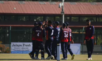 प्रधानमन्त्री कप क्रिकेटः पुलिसले मधेश प्रदेशलाई १९१ रनले पराजित गर्यो