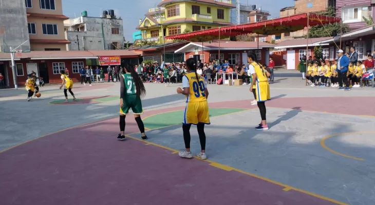 अन्तरविद्यालय बास्केटबलः रेडिअन्ट क्वाटरफाइनलमा