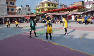 अन्तरविद्यालय बास्केटबलः रेडिअन्ट क्वाटरफाइनलमा