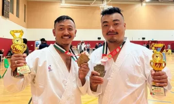 सोरिन काइ कप अन्तर्राष्ट्रिय कराते च्याम्पियनसिपमा रोशन र अमिरलाई स्वर्ण