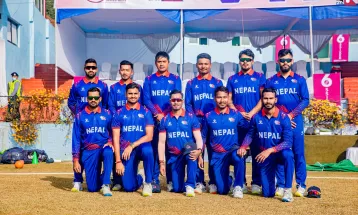 तेस्रो एकदिवसीयमा नेपाललाई १७७ रनको लक्ष्य