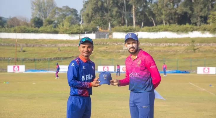 तेस्रो एकदिवसीयमा नेपालले टस जितेर बलिङ गर्दै