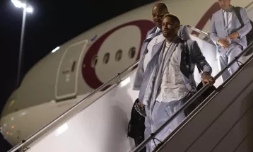 Brazil Arrives in Doha