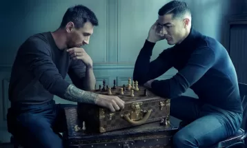 रोनाल्डो र मेसी पहिलो पटक एकै विज्ञापनमा