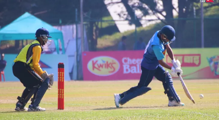 यू–१९ राष्ट्रिय क्रिकेट : गण्डकी प्रदेशलाई २९४ रनको लक्ष्य