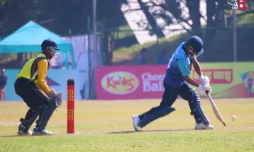 यू–१९ राष्ट्रिय क्रिकेट : गण्डकीलाई बागमती प्रदेशले ७४ रनले हरायो