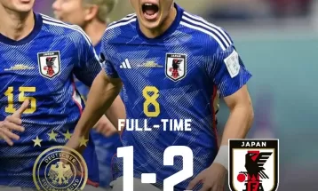 कतार विश्वकप : चार पटकको च्याम्पियन जर्मनीलाई जापानले हरायो