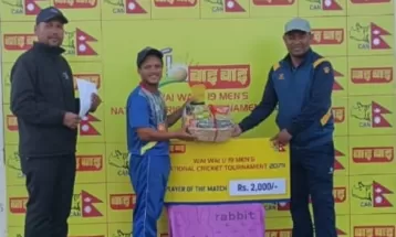 यू–१९ राष्ट्रिय क्रिकेट : प्रदेश १ ले गण्डकी प्रदेशलाई हरायो