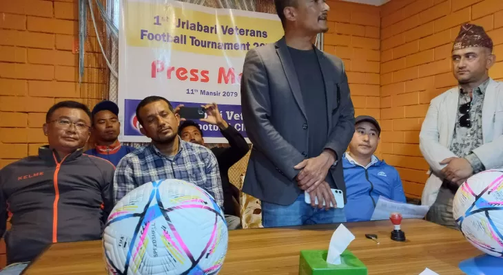 प्रथम उर्लाबारी भेट्रान फुटवल प्रतियोगिता आयोजना हुने