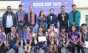 रेडिअन्ट र एनसीसीएसलाई ओएसिस कप