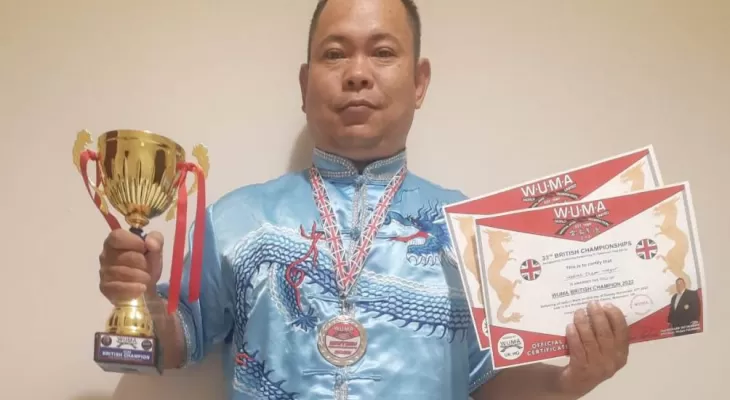 ब्रिटिस च्याम्पियनसिपमा उद्धवलाई दोहोरो पदक