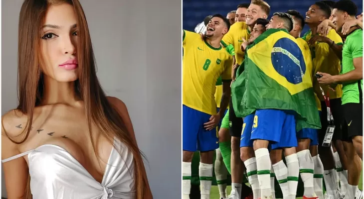 ब्राजिलको हरेक गोलमा यी मोडेलले टपलेस फोटो सेयर गर्ने