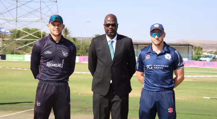 नेपाल, नामिबिया र स्कटल्याण्ड एकदिवसीय सिरिज : स्कटल्याण्डलाई २१२ रनको लक्ष्य