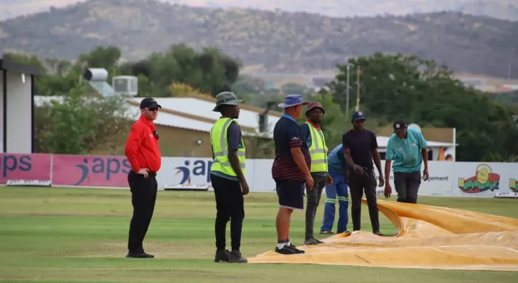 नेपालले नामिबियाबीचको खेल बर्षाको कारण रोकियो