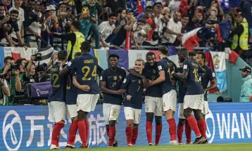 फ्रान्स नवौं पटक विश्वकपको क्वार्टरफाइनलमा