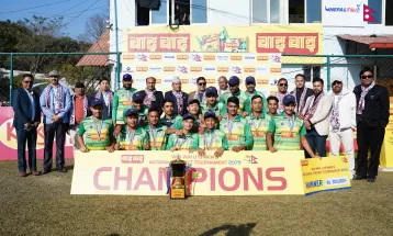 राष्ट्रिय पुरुष क्रिकेट प्रतियोगिताको उपाधि सुदूरपश्चिमले जित्यो