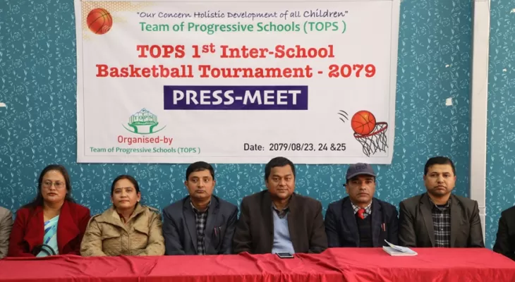 टोप्स बास्केटबल शुक्रबारदेखि