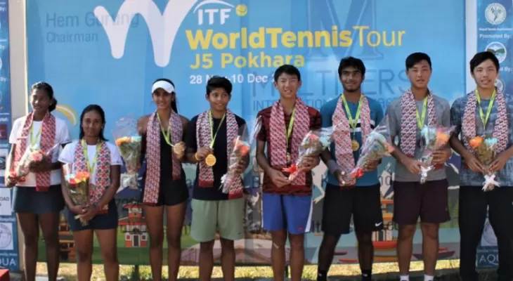 आइटीएफ टेनिस : ताइपेइका चेन हुई र अमेरिकाका पटेलको जोडी च्याम्पियन